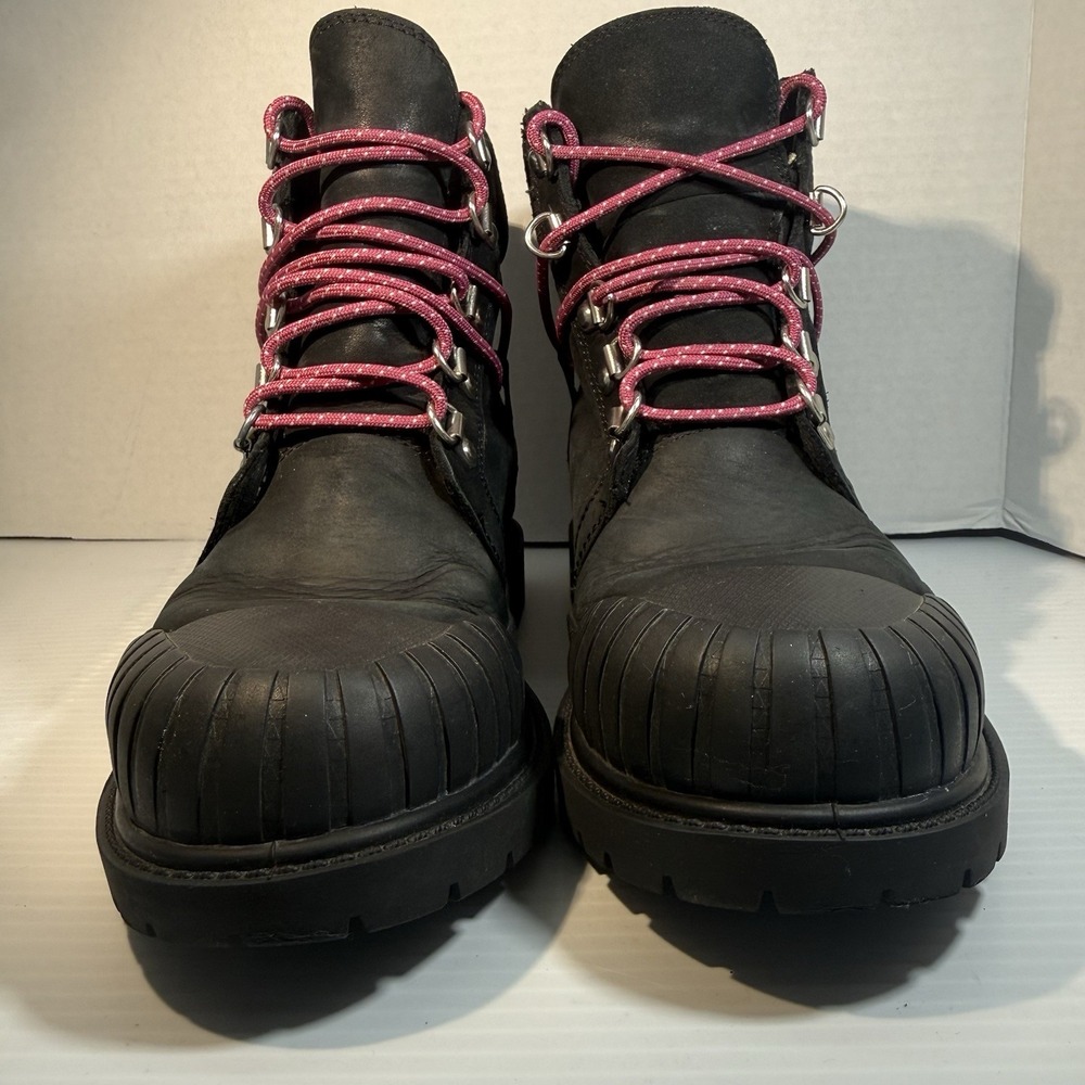 Timberland Outdoors HERITAGE LITE 6IN Boots Waterproof Black Women Sz 6.5 EUC - Picture 5 of 13